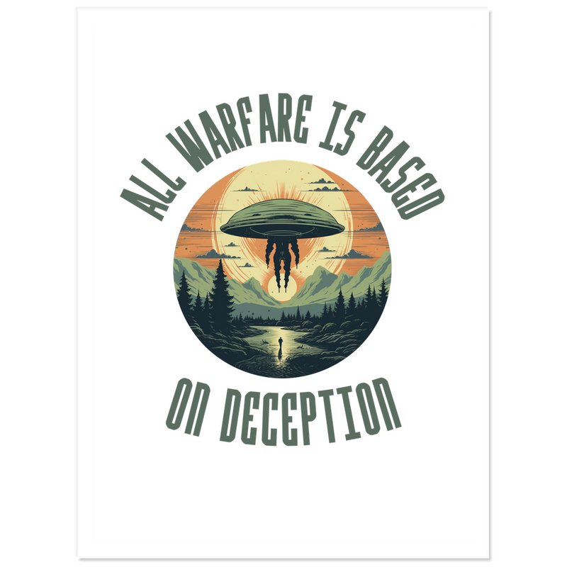 All Warfare Is Based On Deception | Sticker