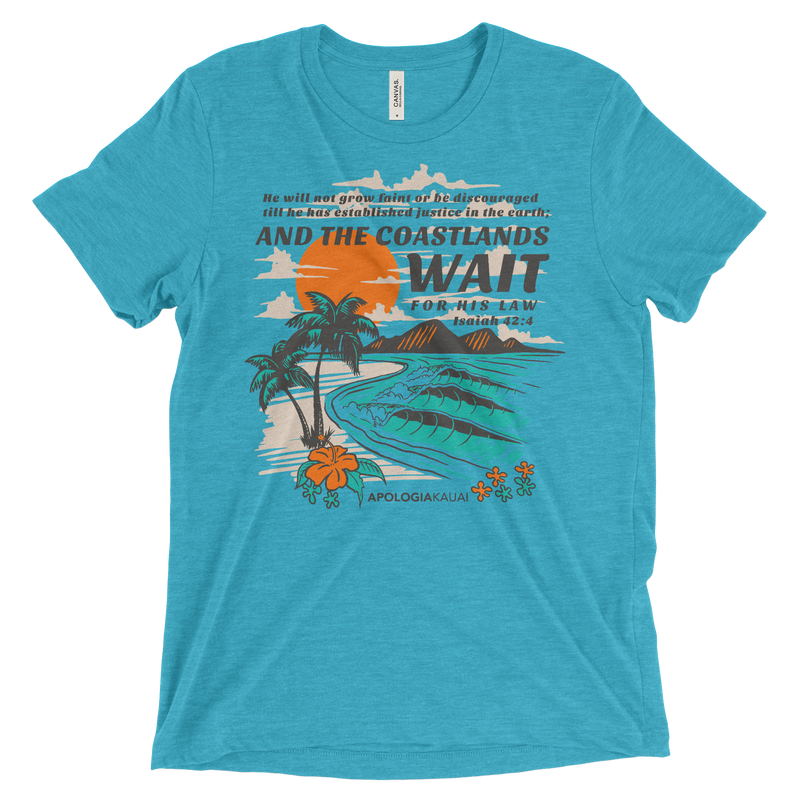 The Coastlands Wait For His Law | T-Shirt