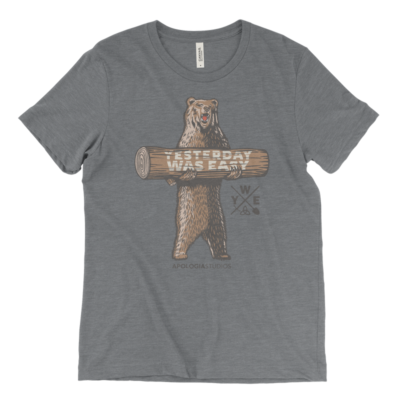 Yesterday Was Easy Log | T-Shirt
