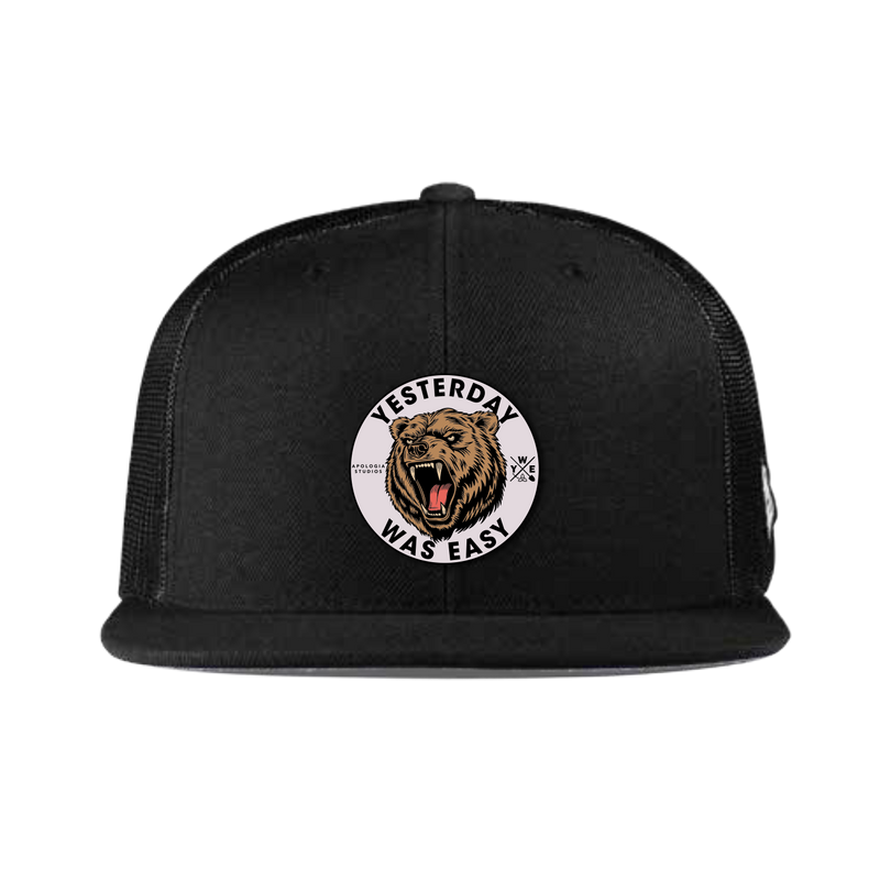 Yesterday Was Easy Bear | Classic Snapback Hat