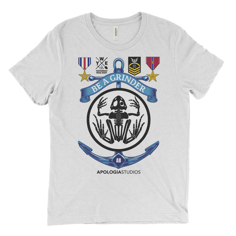 Yesterday Was Easy Be A Grinder | T-Shirt